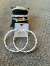 Load image into Gallery viewer, NY Crystal and Pearl Earrings
